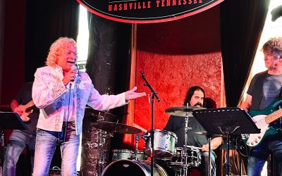 Cerrito performing at the 2023 CMA Fest at the Whiskey Bent Saloon